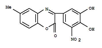 5-(2-hydroxy-6-methyl-4H-1,4-benzoxazin-3-yl)-3-nitrocyclohexa-3,5-diene-1,2-dione molecular structure