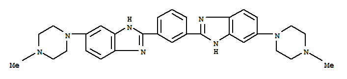 2,2'-benzene-1,3-diylbis[6-(4-methylpiperazin-1-yl)-1H-benzimidazole]