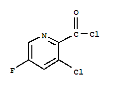2-Pyridinecarbonylchloride, 3-chloro-5-fluoro-