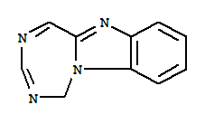 1H-[1,3,5]TRIAZEPINO[1,7-A]BENZO[D]IMIDAZOLE molecular structure