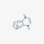CYCLOPROPA[3,4]PENTALENO[1,2-B]PYRAZINE molecular structure