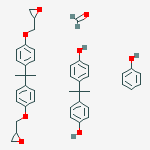 Formaldehyde, polymer with 4,4-(1-methylethylidene)bis[phenol], 2,2-[(1-methylethylidene) bis(4,1-phenyleneoxymethylene)bis[oxirane] and phenol