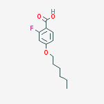 2-FLUORO-4-N-HEXYLOXYBENZOIC ACID