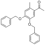 4,5-DIBENZYLOXY-2-METHYLACETOPHENONE molecular structure