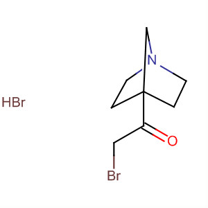 Ethanone, 1-(1-azabicyclo[2.2.1]hept-4-yl)-2-bromo-, hydrobromide