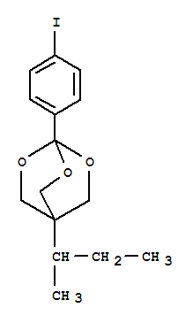 4-(butan-2-yl)-1-(4-iodophenyl)-2,6,7-trioxabicyclo[2.2.2]octane