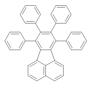 Fluoranthene, 7,8,9,10-tetraphenyl- molecular structure