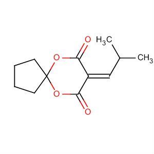 6,10-Dioxaspiro[4.5]decane-7,9-dione, 8-(2-methylpropylidene)-
