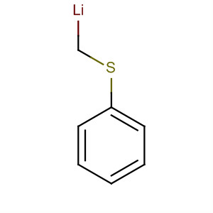 Lithium, [(phenylthio)methyl]- molecular structure