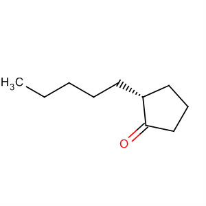Cyclopentanone, 2-pentyl-, (2R)-