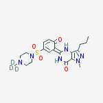 Desethyl Sildenafil-d3