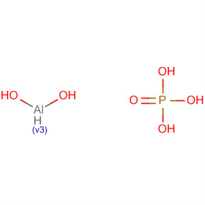 Al·H3O4P·2H2O molecular structure