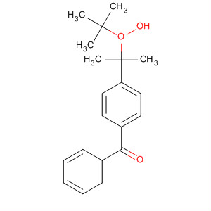 Methanone, [4-[1-[(1,1-dimethylethyl)dioxy]-1-methylethyl]phenyl]phenyl- molecular structure