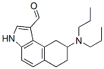 8-(di-n-propylamino)-6,7,8,9-tetrahydro-3H-benz(e)indole-1-carbaldehyde molecular structure