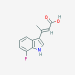 4H-1,2-Benzothiazin-4-one, 2,3-dihydro-3-(1H-indol-4-ylmethylene)-2-(3-pyridinylmethyl)-, 1,1-dioxide