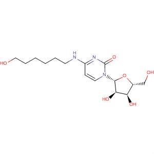 Cytidine, N-(6-hydroxyhexyl)- molecular structure