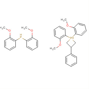 Phosphine, (2-phenyl-1,3-propanediyl)bis[bis(2-methoxyphenyl)- molecular structure