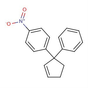Benzene, 1-nitro-4-(1-phenyl-2-cyclopenten-1-yl)-