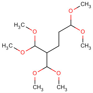 Pentane, 2-(dimethoxymethyl)-1,1,5,5-tetramethoxy- molecular structure