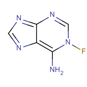 1H-Purin-6-amine, fluoro- molecular structure