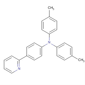 Benzenamine, N,N-bis(4-methylphenyl)-4-(2-pyridinyl)- molecular structure