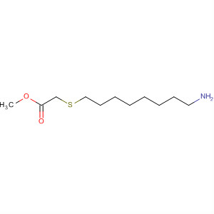 Acetic acid, [(8-aminooctyl)thio]-, methyl ester