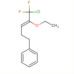 Benzene, (5-chloro-4-ethoxy-5,5-difluoro-3-pentenyl)-, (Z)- molecular structure