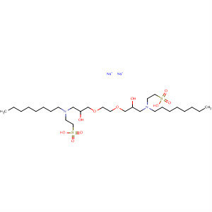 7,10-Dioxa-3,14-diazahexadecane-1,16-disulfonic acid,5,12-dihydroxy-3,14-dioctyl-, disodium salt