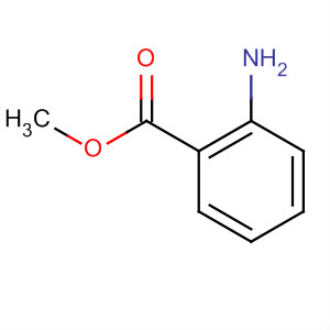 Benzoic acid, amino-, methyl ester molecular structure