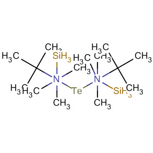 Silanamine, N,N'-tellurobis[N-(1,1-dimethylethyl)-1,1,1-trimethyl- molecular structure