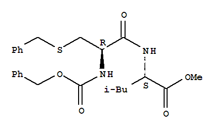 methyl S-benzyl-N-[(benzyloxy)carbonyl]cysteinylleucinate