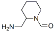 1-Piperidinecarboxaldehyde,2-(aminomethyl)- molecular structure