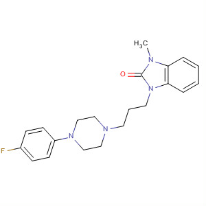 2H-Benzimidazol-2-one,1-[3-[4-(4-fluorophenyl)-1-piperazinyl]propyl]-1,3-dihydro-3-methyl-