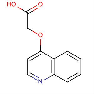 Acetic acid, (4-quinolinyloxy)- molecular structure