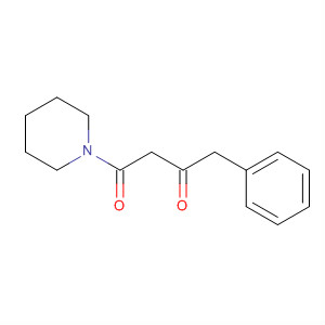 Piperidine, 1-(1,3-dioxo-4-phenylbutyl)- molecular structure