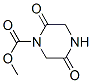 1-Piperazinecarboxylicacid, 2,5-dioxo-, methyl ester