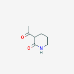 3-Acetylpiperidin-2-one molecular structure