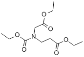 N-(ETHOXYCARBONYL)-N-(ETHOXYCARBONYKLETHYL)GLYCINE ETHYL ESTER molecular structure