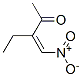 2-PENTANONE,3-(NITROMETHYLENE)-,(Z)- molecular structure