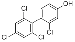 4-HYDROXY-2,2,4,6-TETRACHLOROBIPHENYL molecular structure