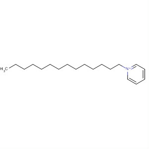 Pyridinium, 1-tetradecyl- molecular structure