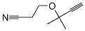 3-(2-methylbut-3-yn-2-yloxy)propanenitrile
