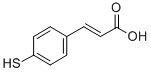 4-MERCAPTOCINNAMIC ACID molecular structure