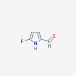 5-fluoro-1H-pyrrole-2-carbaldehyde molecular structure