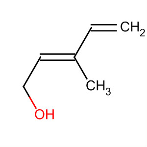 2,4-Pentadien-1-ol, 3-methyl-, (2E)- molecular structure