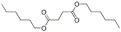 dihexyl succinate molecular structure
