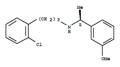 Benzenepropanamine,2-chloro-N-[1-(3-methoxyphenyl)ethyl]-, (S)-