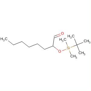Octanal, 2-[[(1,1-dimethylethyl)dimethylsilyl]oxy]- molecular structure