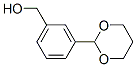 BENZENEMETHANOL, 3-(1,3-DIOXAN-2-YL)- molecular structure
