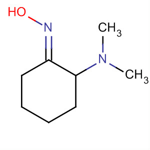 Cyclohexanone, 2-(dimethylamino)-, oxime, (1E)- molecular structure